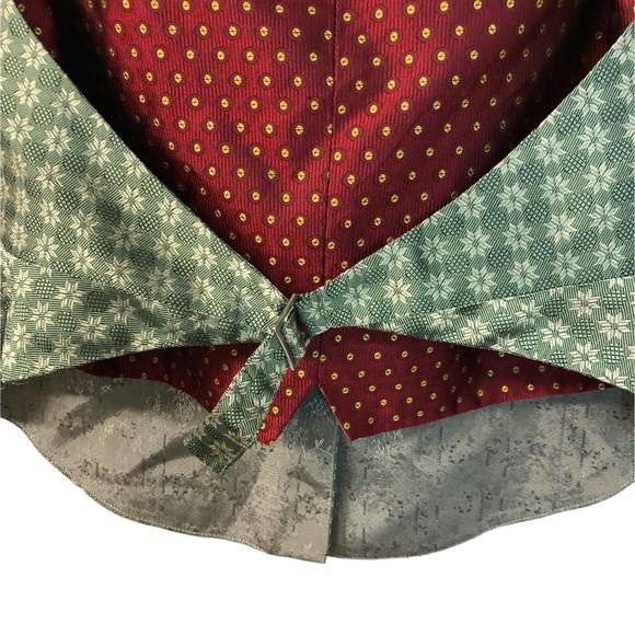 KENZO PARIS JACQUARD MULTI PANEL SILK VEST 40 - Picture 4 of 5